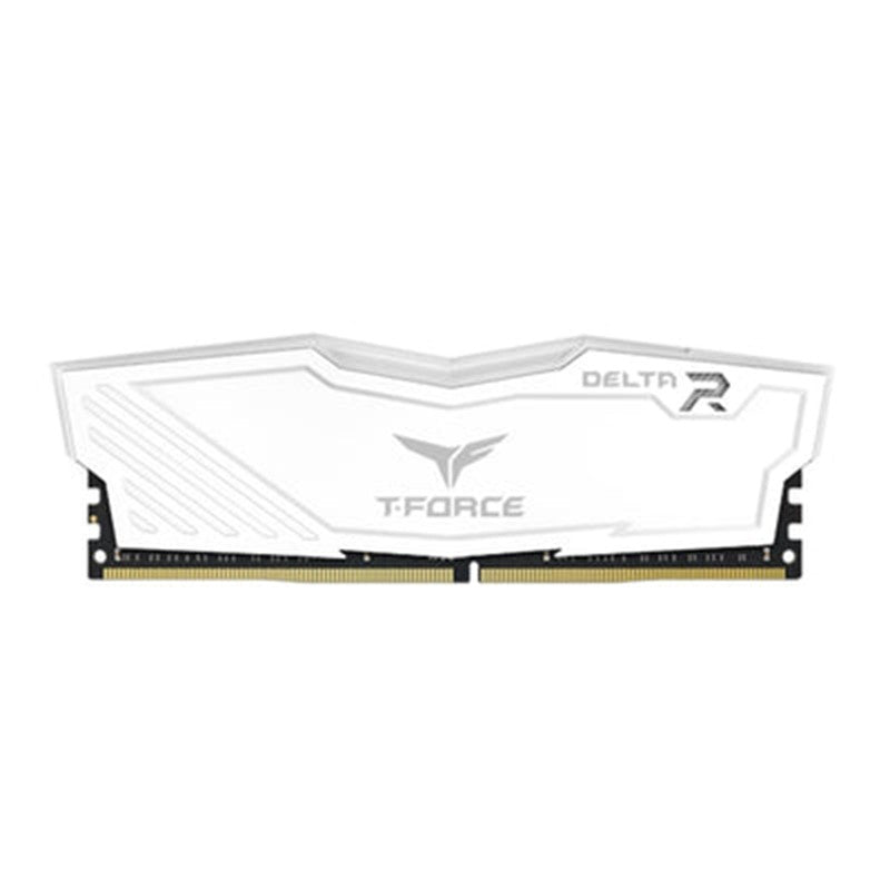 Teamgroup T-Force DELTA RGB UD-D4 8GB 3200MHz Gaming Memory - White