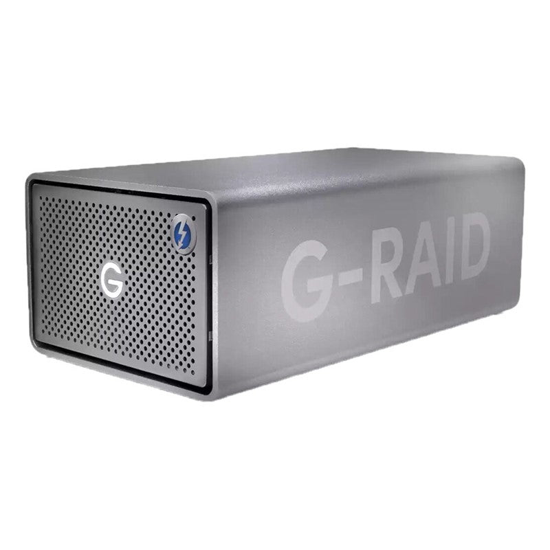 SanDisk Professional G-RAID 2, 12TB 2-Bay RAID Array,Thunderbolt 3, USB Type-C 3.2 Gen 1,HDMI, For Windows & Mac