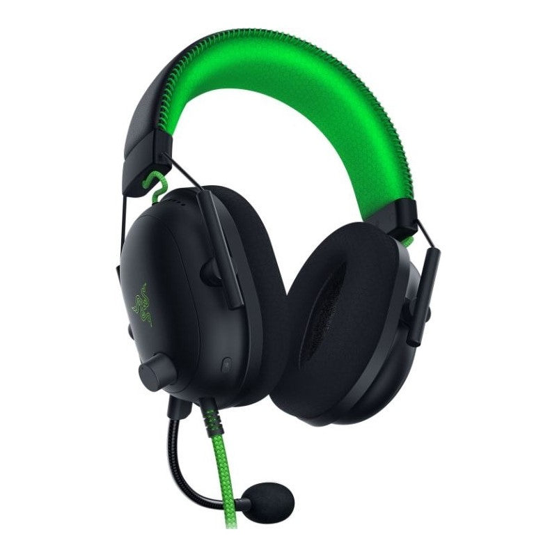 Razer Blackshark V2 Special Edition Multi-Platform Wired Gaming Headset - Black/Green