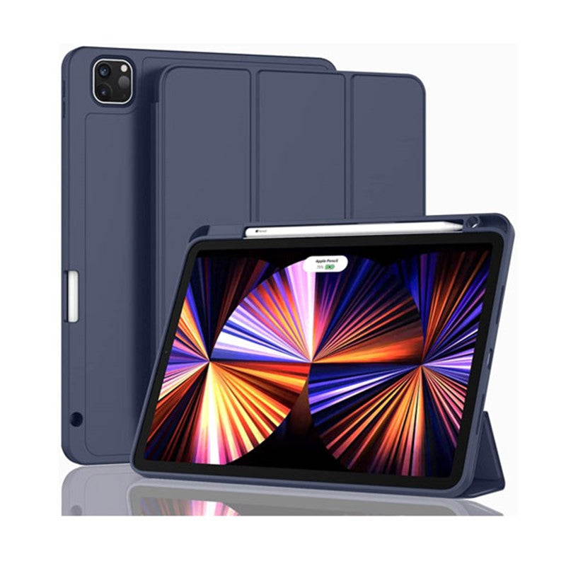 Soft Flexible Smart Case with Pencil Holder for iPad Pro 11 inch 2021 3rd Gen