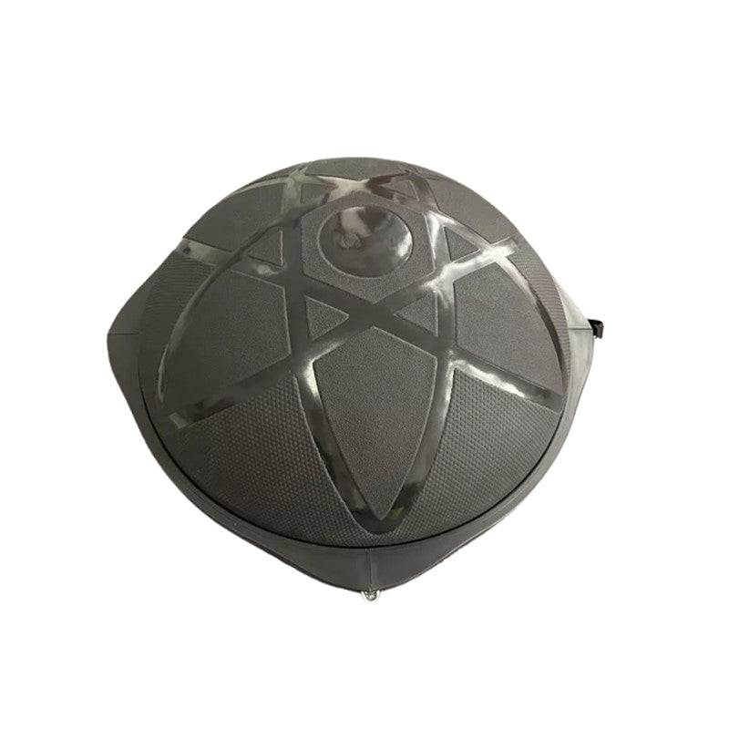 Thickening Wave Speed Ball Semicircle Balance Ball Yoga Pilates Home Training Fitness Yoga Studio Massage Explosion-Proof - Grey