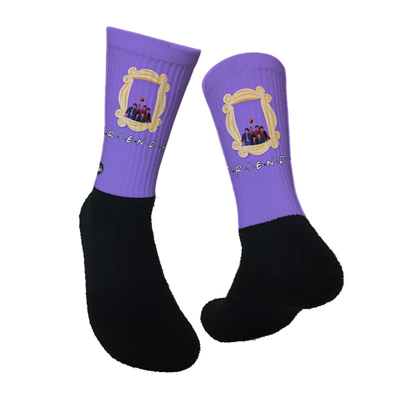 Lurk in Shrubs Socks Friends Door - M
