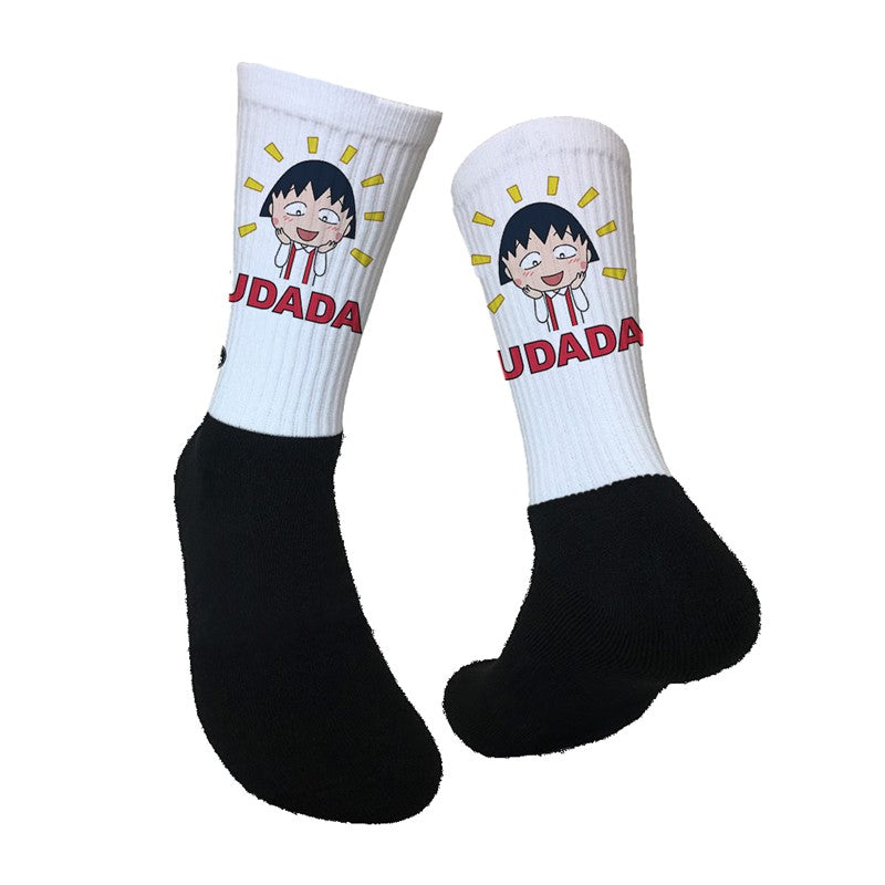 Lurk in Shrubs Socks Maruko - S