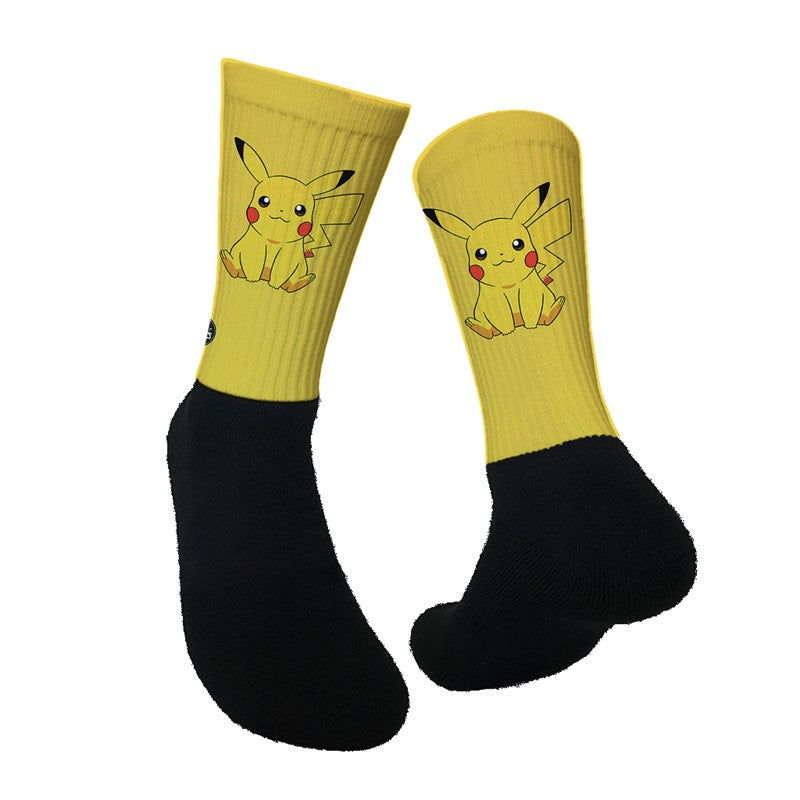 Lurk in Shrubs Socks Pokemon - Pikachu - M