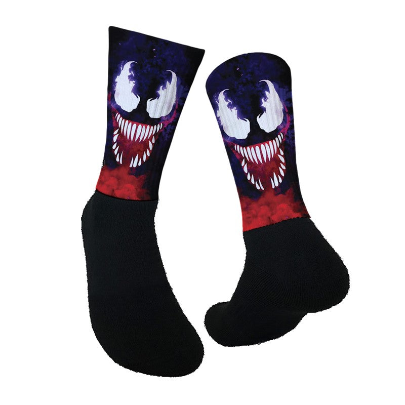 Lurk in Shrubs Socks Venom - S