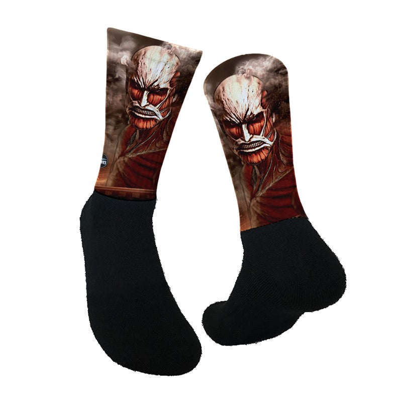 Lurk in Shrubs Socks Attack on Titan - Colossal Titan - S
