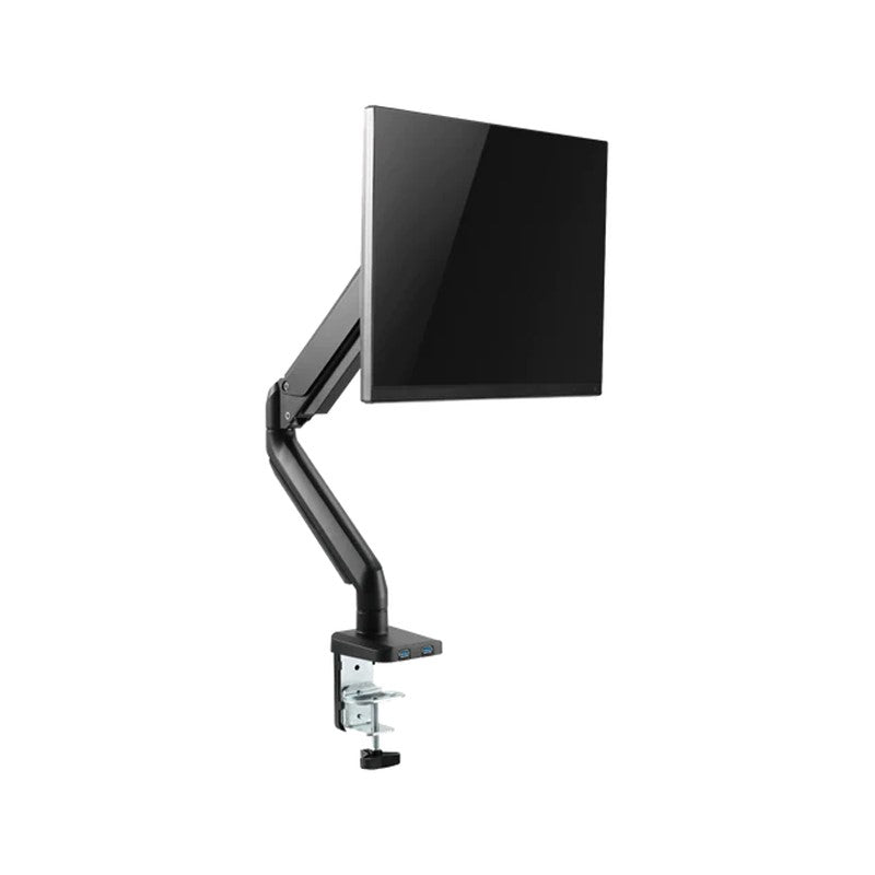 Twisted Minds Single Monitor Aluminum Slim Mechanical Spring Monitor Arm Stand and Mount For Gaming And Office Use 17