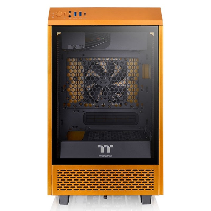 Thermaltake The Tower 100 Mini Tower - Metallic Gold