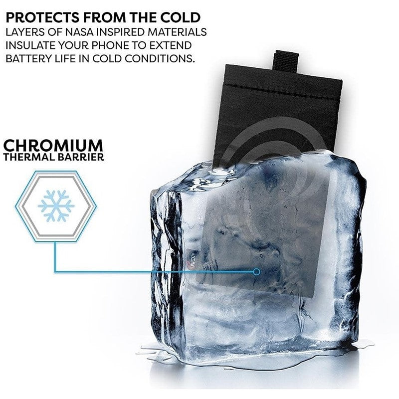 Phoozy Apollo II Thermal Phone Case for Large Mobile Phones - Blackout (445801)