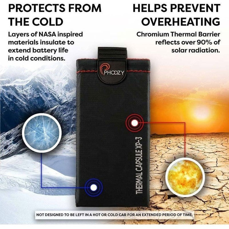 Phoozy Thermal protective pouch Large for smartphone, protects your mobile (300101)