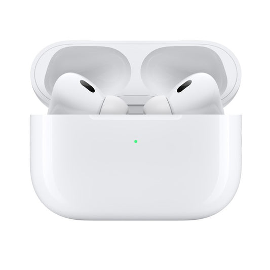 Apple - Airpods Pro (2nd Generation) MagSafe Charging Case with Speaker and Lanyard Loop - White