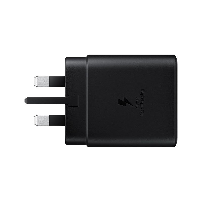 Samsung 45W PD Power Adapter, USB-C to USB-C Cable (5A) Black