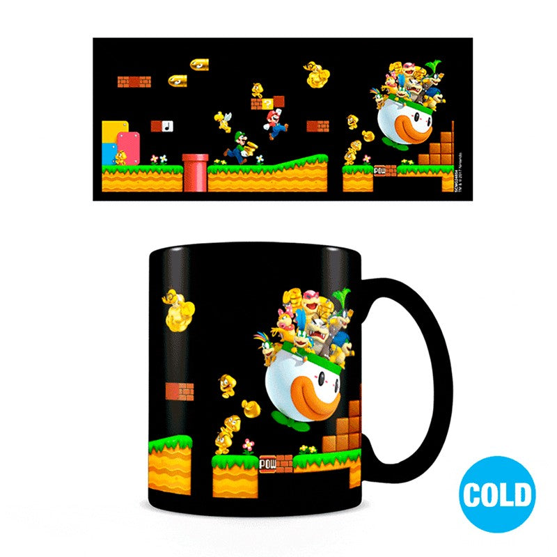 Pyramid Heat Mug Super Mario - Gold Coin Rush