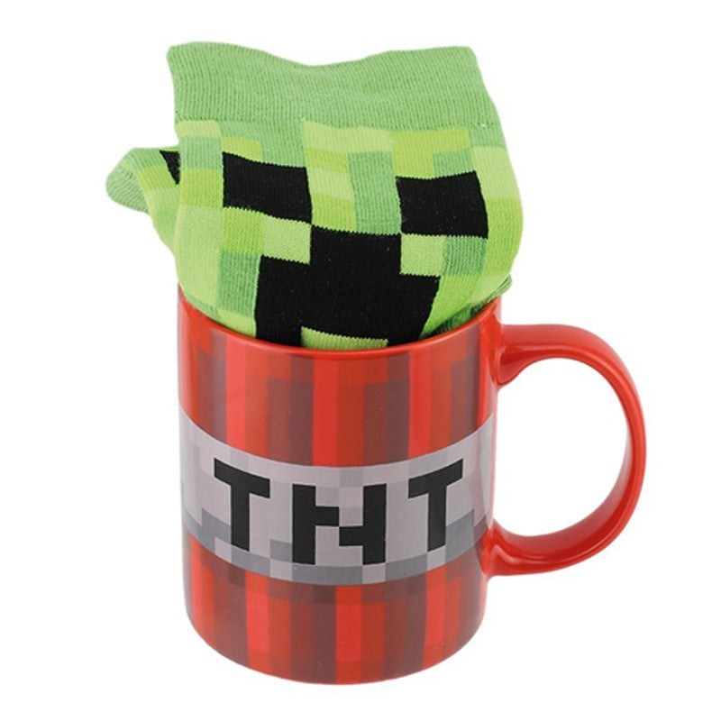 Paladone Minecraft Mug and Socks
