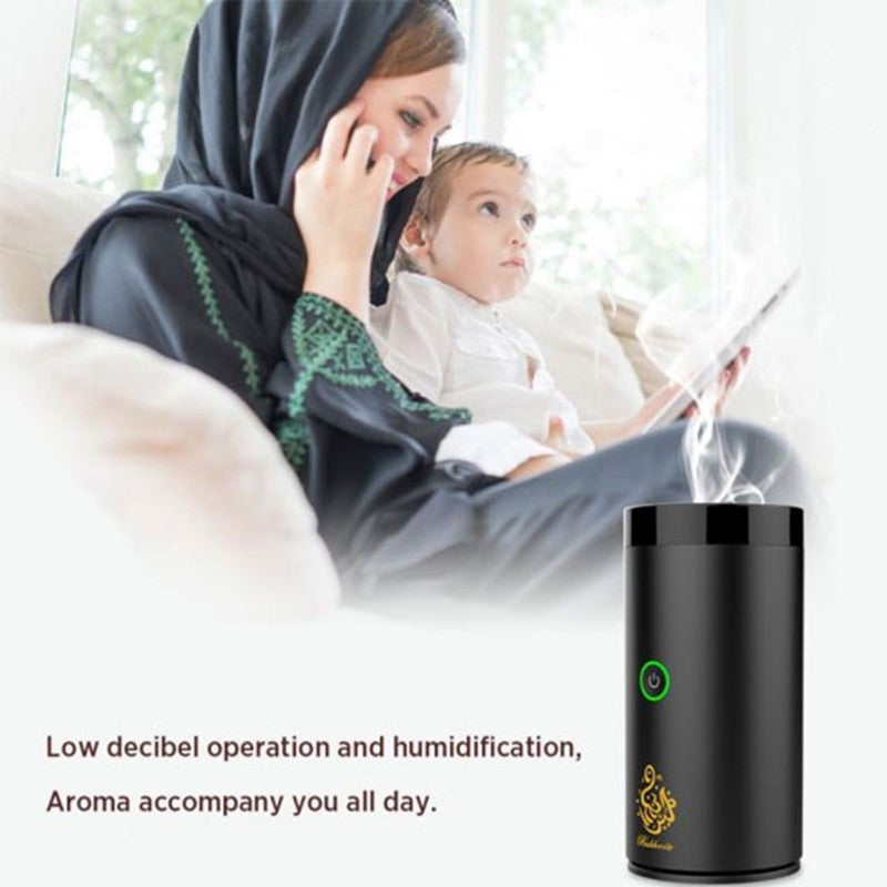 Rechargeable Mini Portable Incense ARABIC Bukhoor Burner
