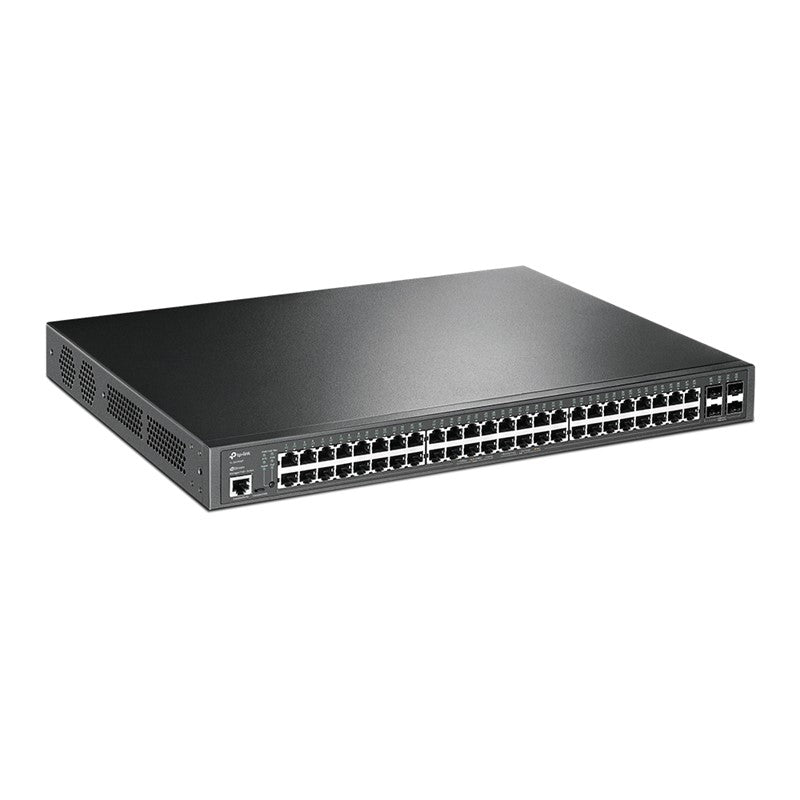 TP-Link TL-SG3452P JetStream 52-Port Gigabit L2 + Managed Switch With 48-Port PoE+
