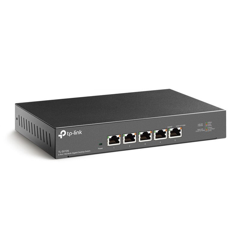 TP-Link TL-SX105 5-Port 10G Multi-Gigabit Desktop Switch