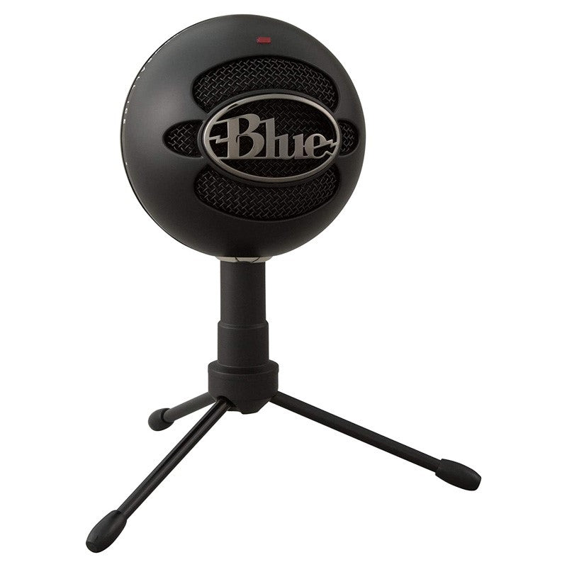 لوجيتك , ميكروفون USB , Blue Snowball Ice، استجابة تردد 40-18 كيلو هرتز، للتسجيل, البث, اسود