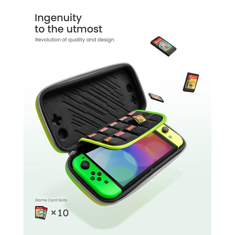 حافظة نحيفة من Tomtoc FancyCase-A05 NS بلون أخضر نيون