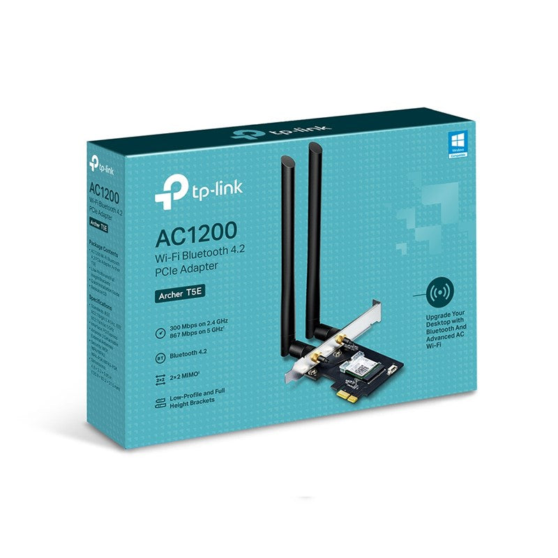 TP-Link T 5E AC1200 Wi-Fi Bluetooth 4.2 PCI Adapter