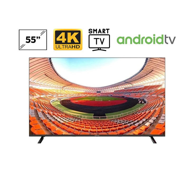 تلفزيون ذكي 55 بوصة  من أوركا UHD 4K Android