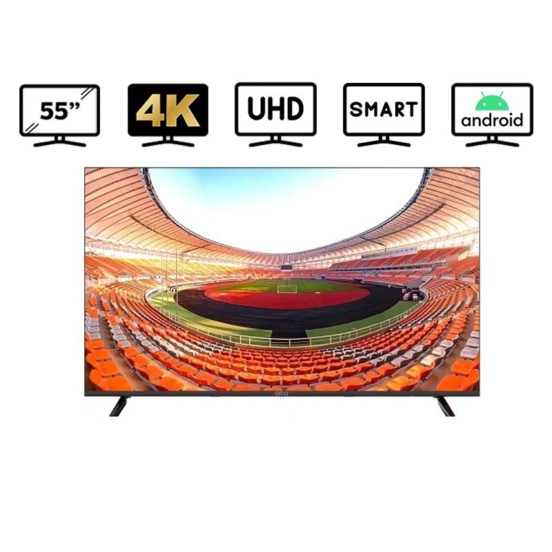 تلفزيون ذكي 55 بوصة  من أوركا UHD 4K Android