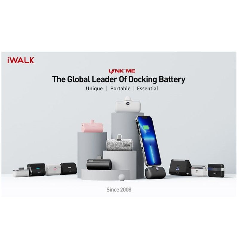 IWalk Linkme Pro Fast Charge 4800 mAh Pocket Battery With Battery Display for iPhone