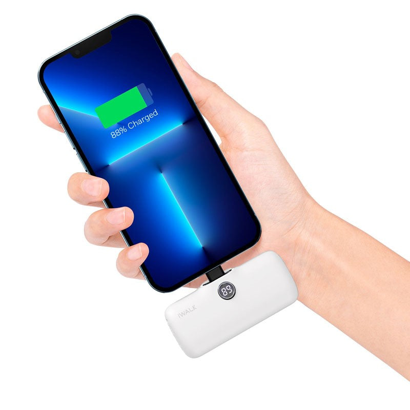 IWalk Linkme Pro Fast Charge 4800 mAh Pocket Battery With Battery Display for iPhone