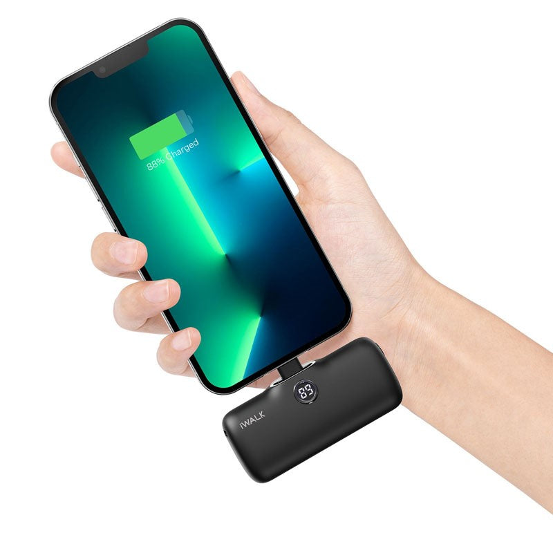 IWalk Linkme Pro Fast Charge 4800 mAh Pocket Battery With Battery Display for iPhone