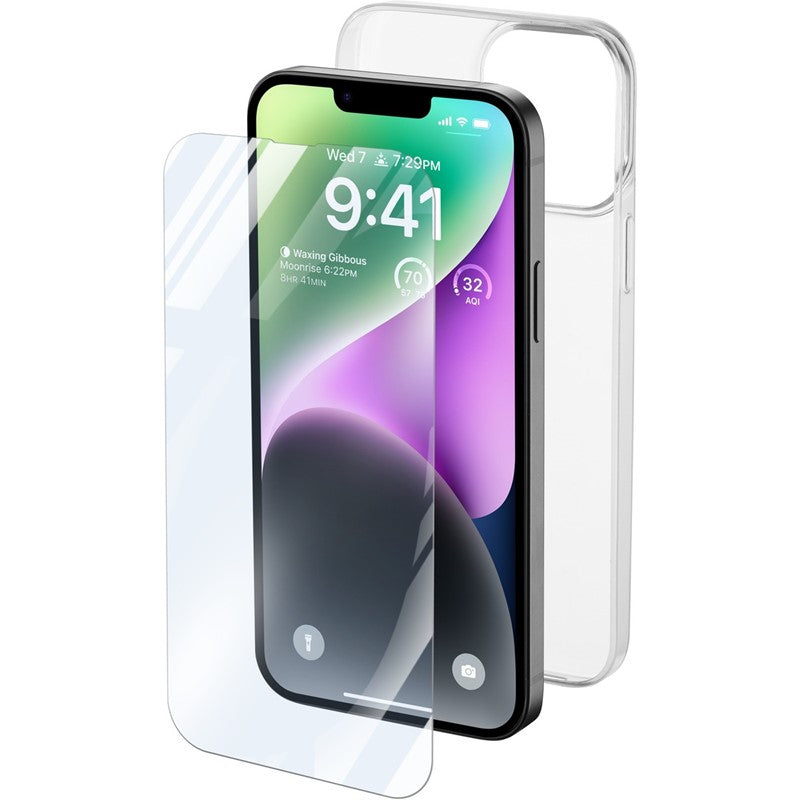 مجموعة حماية سيلولارلاين Clear iPhone 14 Plus