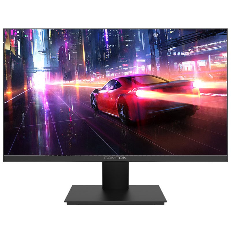 شاشة ألعاب جيم أون GOB24FHD75IPS مقاس 24 بوصة بدقة FHD و75 هرتز و4 مللي ثانية وشاشة IPS مسطحة للألعاب