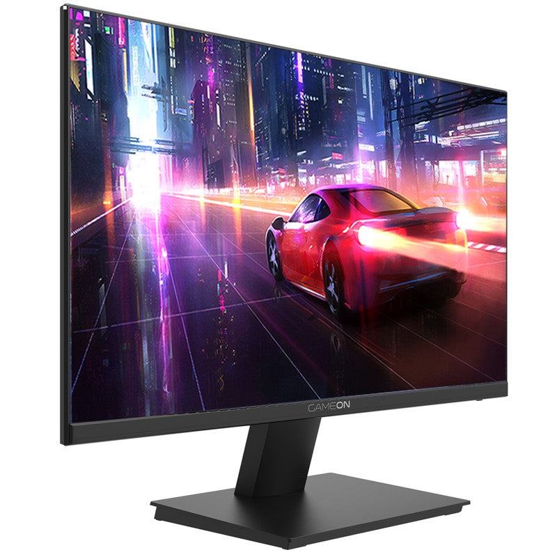 شاشة ألعاب جيم أون GOB24FHD75IPS مقاس 24 بوصة بدقة FHD و75 هرتز و4 مللي ثانية وشاشة IPS مسطحة للألعاب