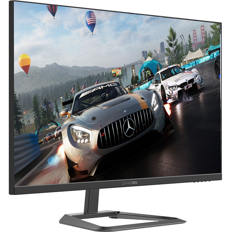 شاشة ألعاب جيم أون GOP32QHD165 مقاس 32 بوصة QHD، 165 هرتز، 1 مللي ثانية (2560x1440) 2K Flat IPS مع G-Sync & FreeSync - أسود (متوافق مع وحدة التحكم HDMI 2.1)