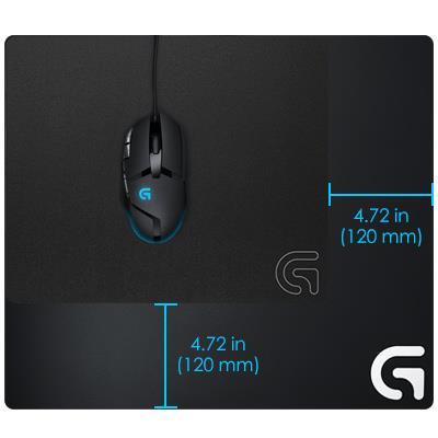 Logitech G640 Large Clothing Gaming Mouse Pad (400 x 460 mm) - Black