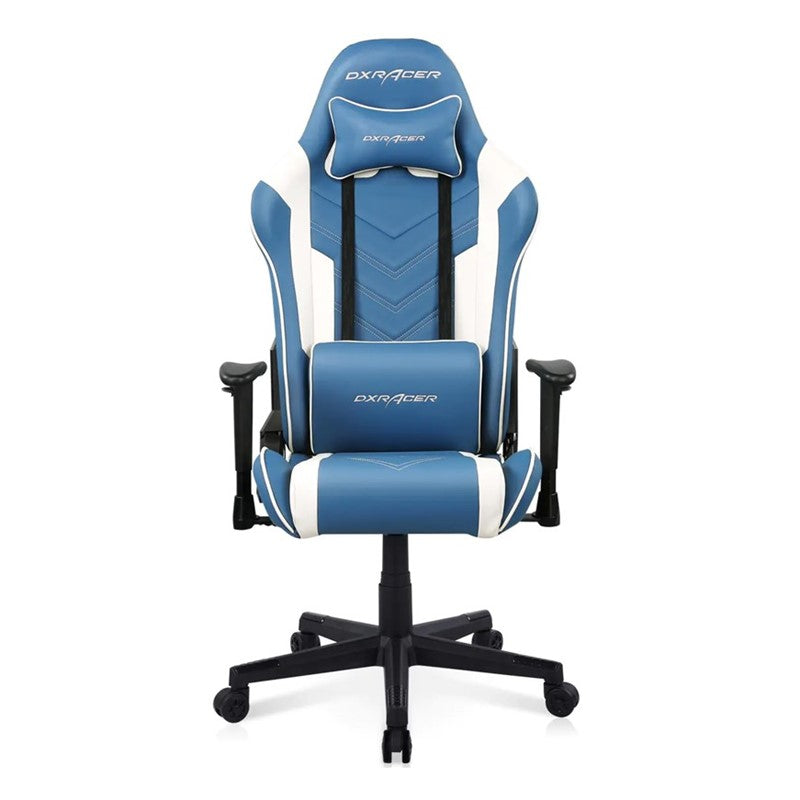 DXRacer P132 Prince Series Gaming Chair - Blue/White