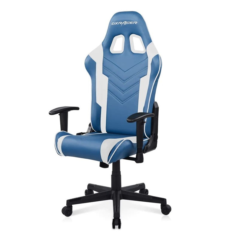 DXRacer P132 Prince Series Gaming Chair - Blue/White
