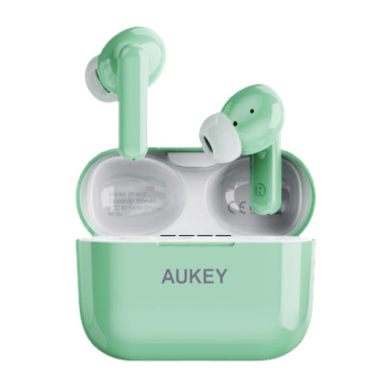 Aukey BT Earbuds - Move Mini-S, Light Green