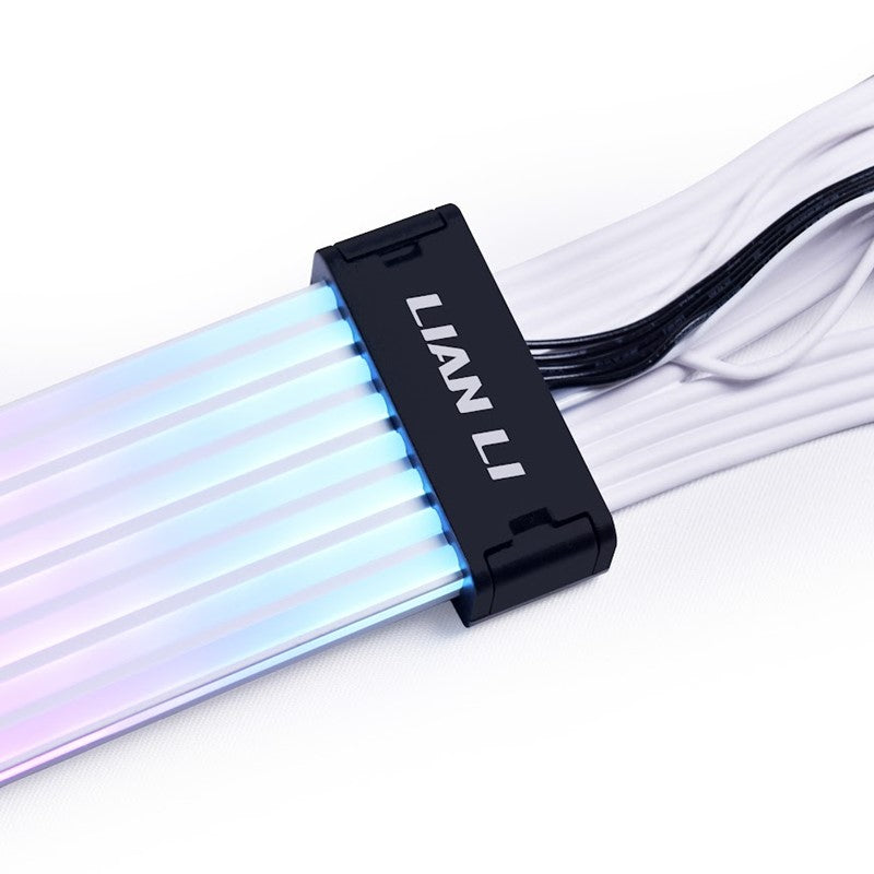 LIAN LI STRIMER PLUS V2 12+4 to 3x8 Light Guide 8 LED PSU Extention Cable
