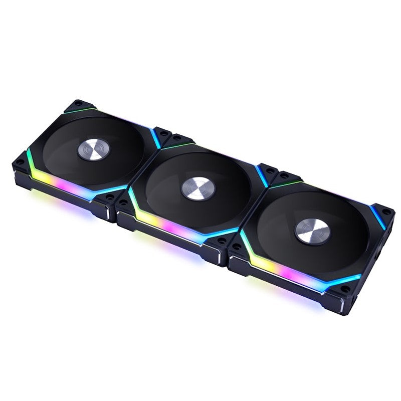 Lian LI Uni Fan SL120V2-3W RGB مروحة 120 ملم - أبيض