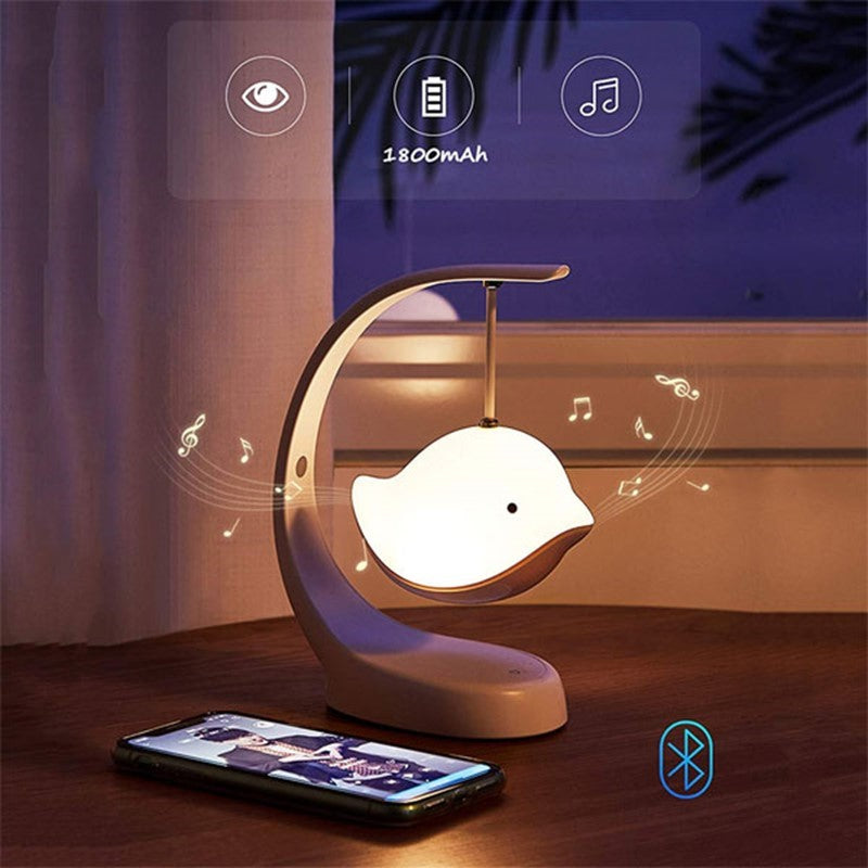 Gadgeton Flying Bird 7 Color Changing Lamp with Bluetooth Speaker - No Charger - Without Box