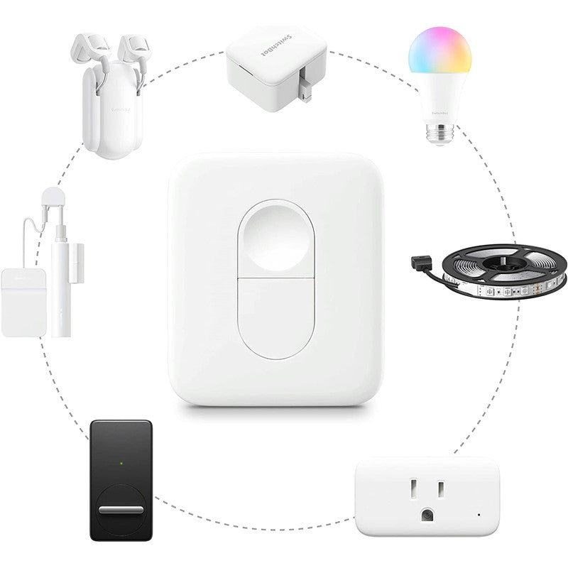 SwitchBot Remote One Touch Button Compatible with SwitchBot Bot, Curtain Robot, Color Bulb, Plug Mini and Blind Tilt, Smart Home Easy to Control, Bluetooth Long Range 5.0