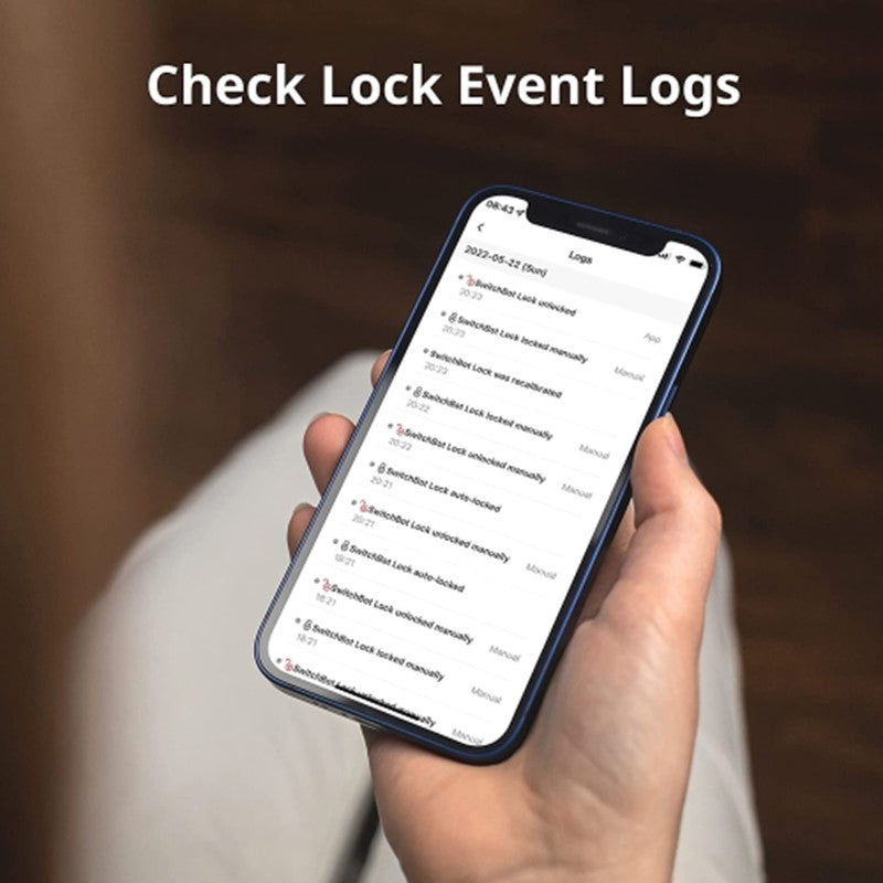 SwitchBot Smart Keypad Touch for SwitchBot Lock, Fingerprint Keyless Home Entry, IP65 Waterproof, Supports Virtual Passwords for Home Security