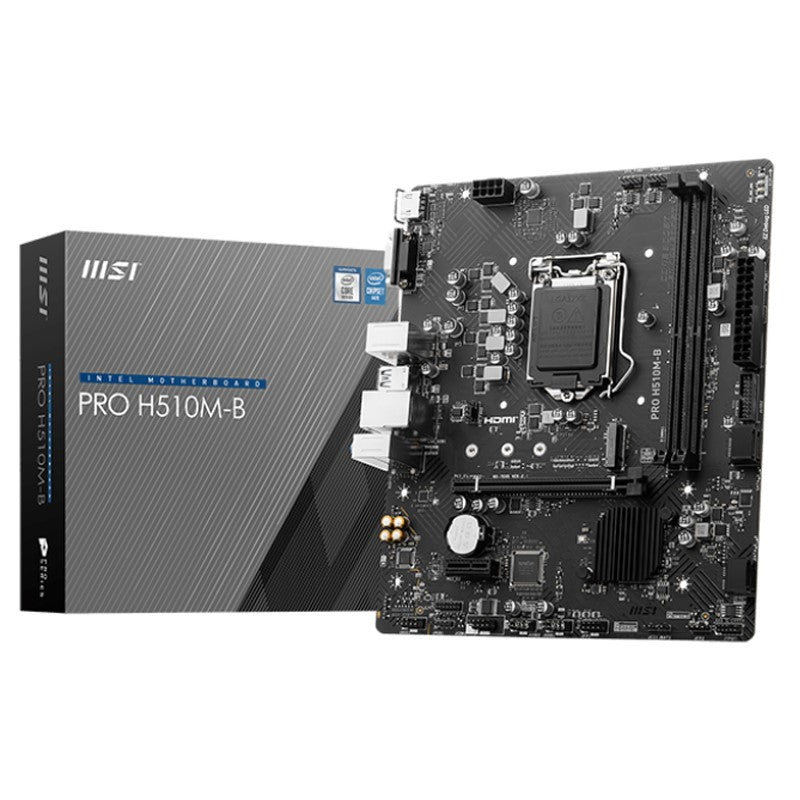 اللوحة الأم MSI PRO H510M-B DDR4 mATX للألعاب
