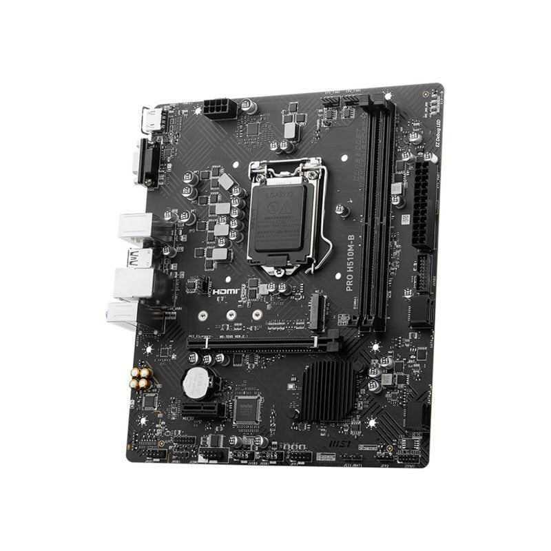 اللوحة الأم MSI PRO H510M-B DDR4 mATX للألعاب