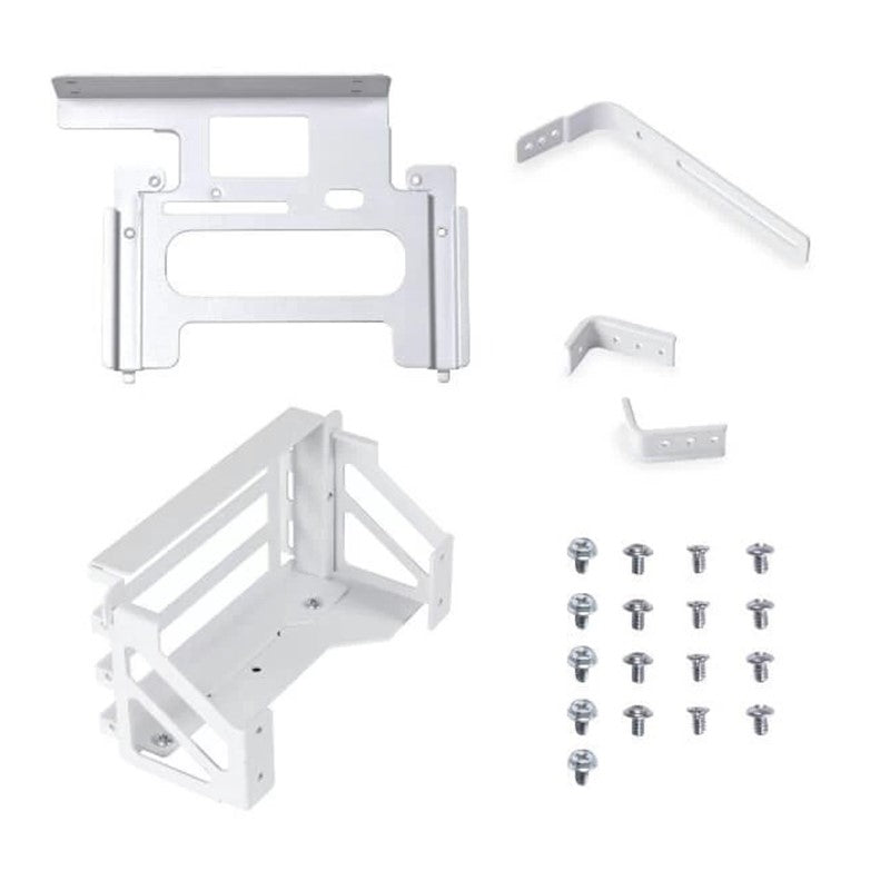 Lian LI O11D EVO UPRIGHT GPU KIT لـ GPU - القوس فقط (متوافق مع سلسلة GPU 40) - أبيض