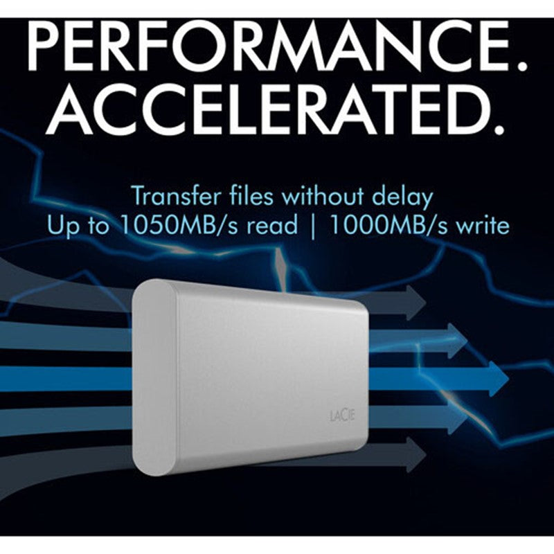 لاسي 2 تيرابايت USB 3.1 Gen 2 Type-C خارجي SSD v2.0