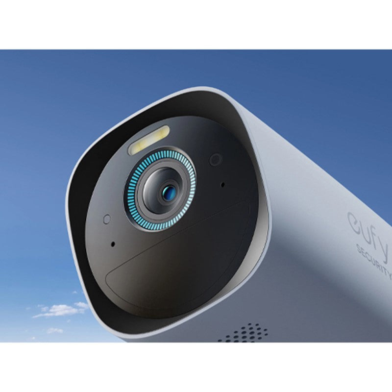 Eufy Security eufyCam 3 Add-on Camera, Security Camera Outdoor Wireless, 4K Camera, Forever Power with Solar Panel, Face Recognition AI, Expandable Local Storage, Spotlight, Requires HomeBase 3, White