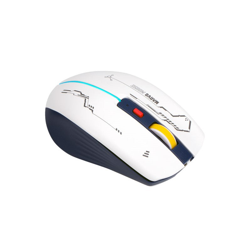MARVO M796W Dual-Mode Wireless RGB Gaming Mouse - White