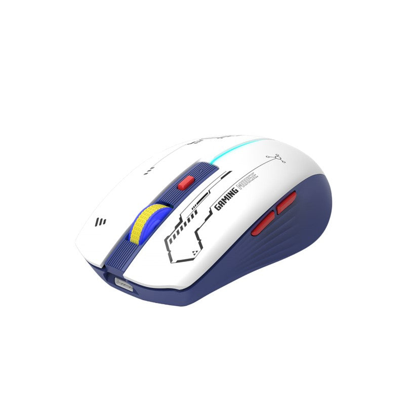 MARVO M796W Dual-Mode Wireless RGB Gaming Mouse - White