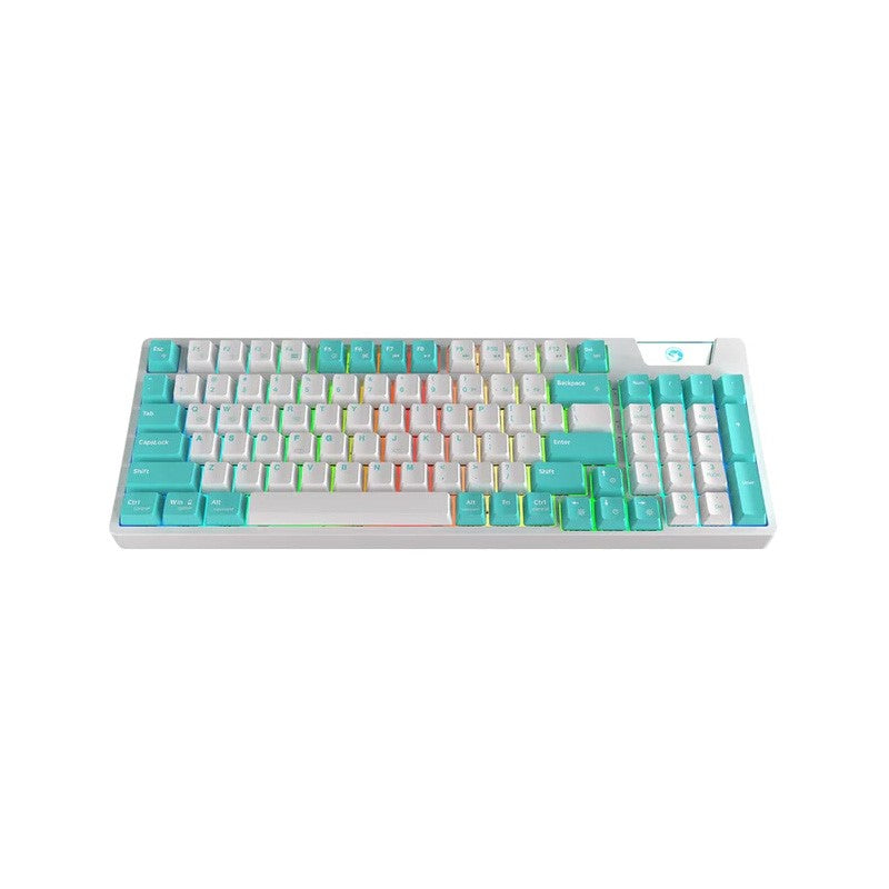 مارفو KG972W EN-WH-P لوحة مفاتيح لاسلكية